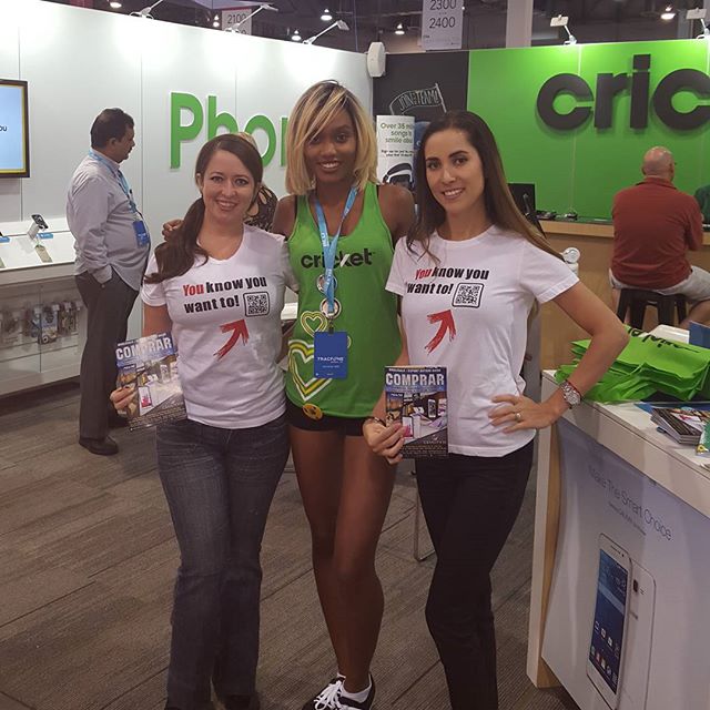 #CTIA2015 #boothbabes #cricketmobile