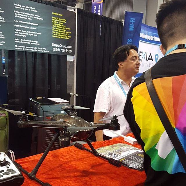 Visit SupaQuad, Inc booth 3259 CTIA in Las Vegas #Drones #CTIA2015