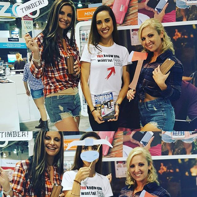 #fashionmeetstechnology #empirecase #CTIA2015 love these cases!!!