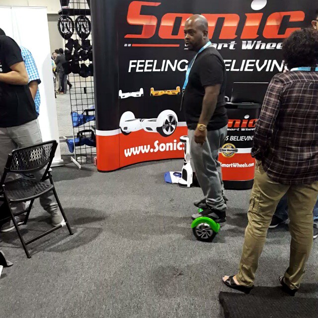 #sonicsmartwheels #CTIA2015 #ctialasvegas #COMPRARMAX BOOTH 3064