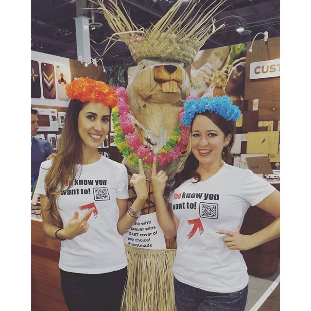 #toastmade #toastmadewithlove #comprarmax #CTIA2015 #LasVegas !!!!