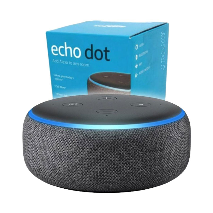 Amazon Echo Dot 3rd Gen Smart Speaker With Alexa Charcoal Comprar 