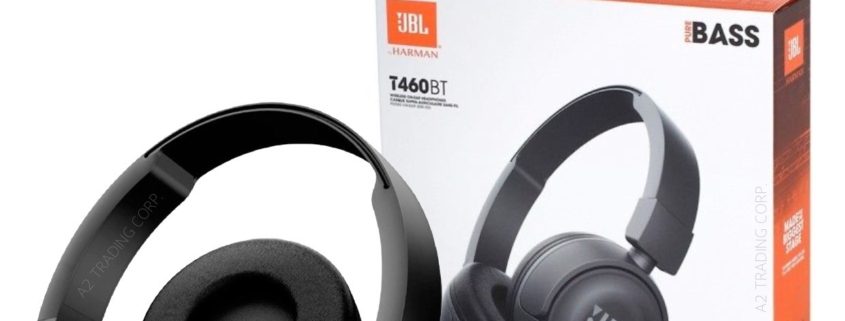 JBL T460BT Wireless On-Ear Bluetooth Headphones - Black - Comprar Magazine