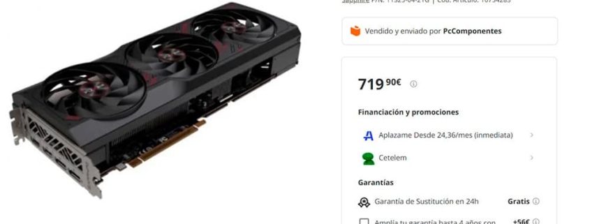 AMD Radeon RX 7900 GRE: ¡Adquiérela por separado a tan solo 720 euros sin necesidad de comprar un PC!