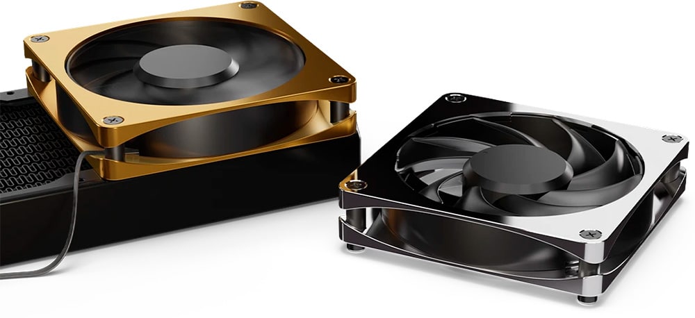 Alphacool Apex Stealth: ventilador con estructura metálica y sistema de amortiguación