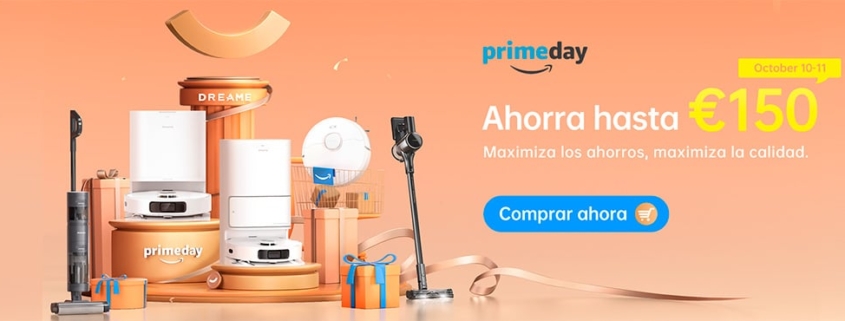 Aprovecha la increíble oferta de robot aspiradores Dreame en el Amazon Prime Day