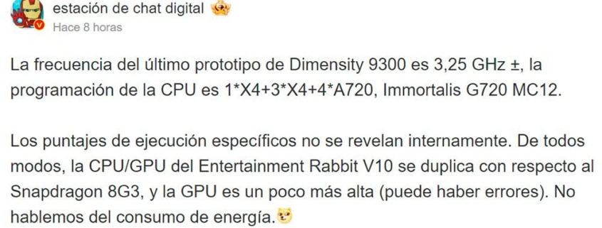 Dimensity 9300 de MediaTek: El monstruo de 12 núcleos listo para enfrentarse al Apple A17 Pro