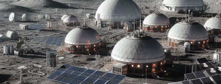 NASA apuesta por la construcción lunar: viviendas impresas en 3D gigantes en la Luna para 2040