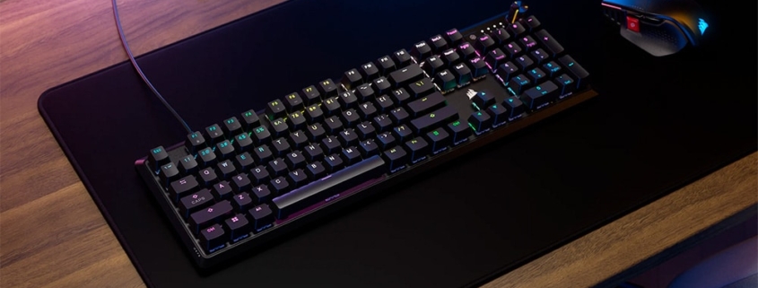 Teclado Mecánico CORSAIR K70 CORE RGB: ¡Experimenta los asombrosos pulsadores MLX Red!