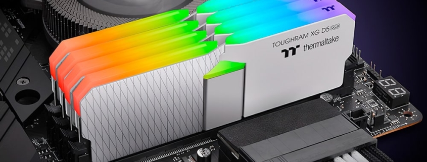 Thermaltake presenta TOUGHRAM XG RGB D5 de 8.000 MHz, la memoria ideal para la 14ª generación de Intel Core