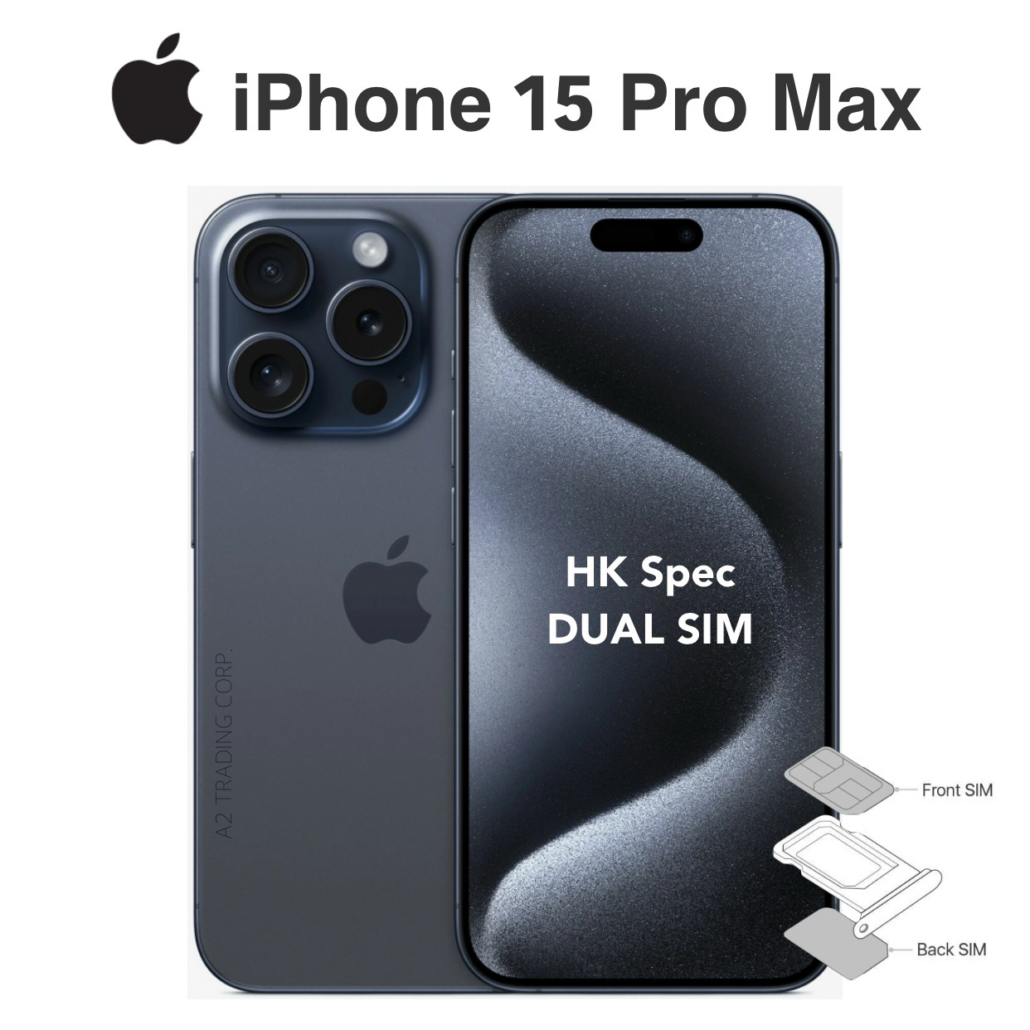  Apple iPhone 15 Pro Max 256GB – Dual Sim 🇭🇰 - Comprar