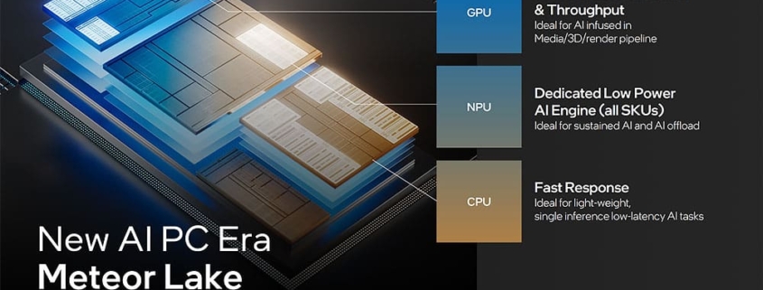 Intel Meteor Lake: NPU de 10 TOPS no logrará superar a AMD y Apple en IA