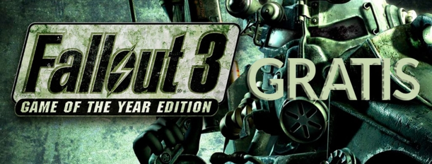 Obtén gratis la Edición Juego del Año de Fallout 3 en la Epic Games Store