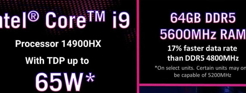 ¿RAM limitada en laptops gaming con Intel Core 14 HX solo para fabricantes exclusivos? ¡Descúbrelo aquí!