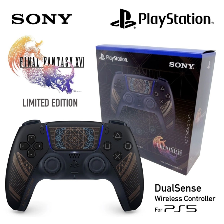 Manette PS5 édition Spéciale Final Fantasy - Contrôleur Sans Fil - Neuf Sous Emballage