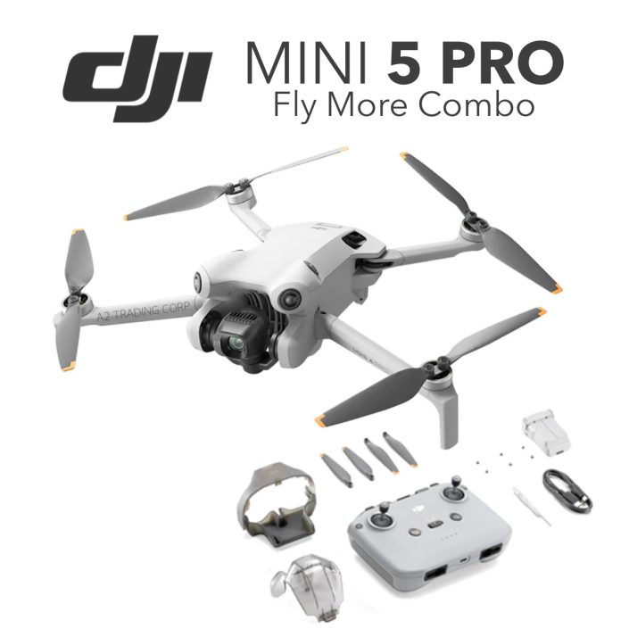 DJI Mini 5 Pro Fly More Combo Drone with RC2 Controller - Comprar Magazine