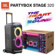 JBL PartyBox Stage 320 Portable Wireless Party Speaker – Black